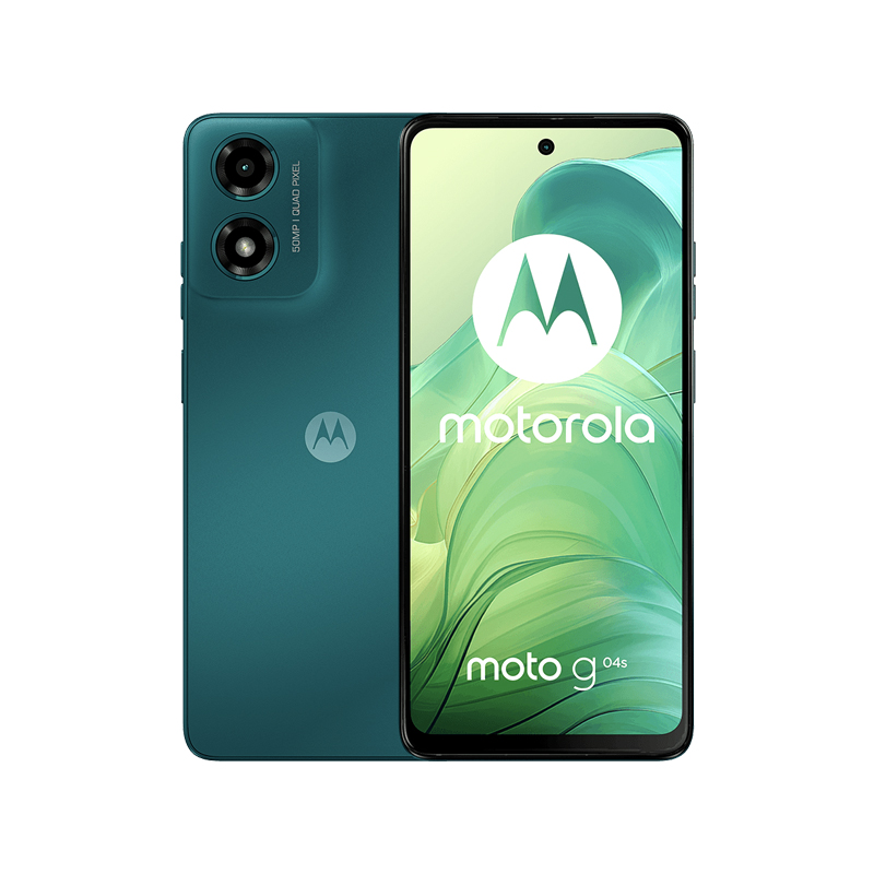 MOTOROLA  MOTO G04S 4GB RAM 128GB SEA GREEN