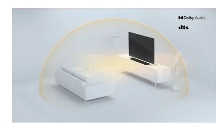 Barra de Sonido VIZIO 91 CM de Cine en casa Todo en uno 2.1 con DTS Virtual: X, Bluetooth, subwoofer Incorporado, Compatible con Asistente de Voz, Incluye Control Remoto - V21d-J8