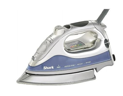Shark Plancha SHARK Acero Inoxidable AZUL , 1500W GI468 REACONDICIONADO