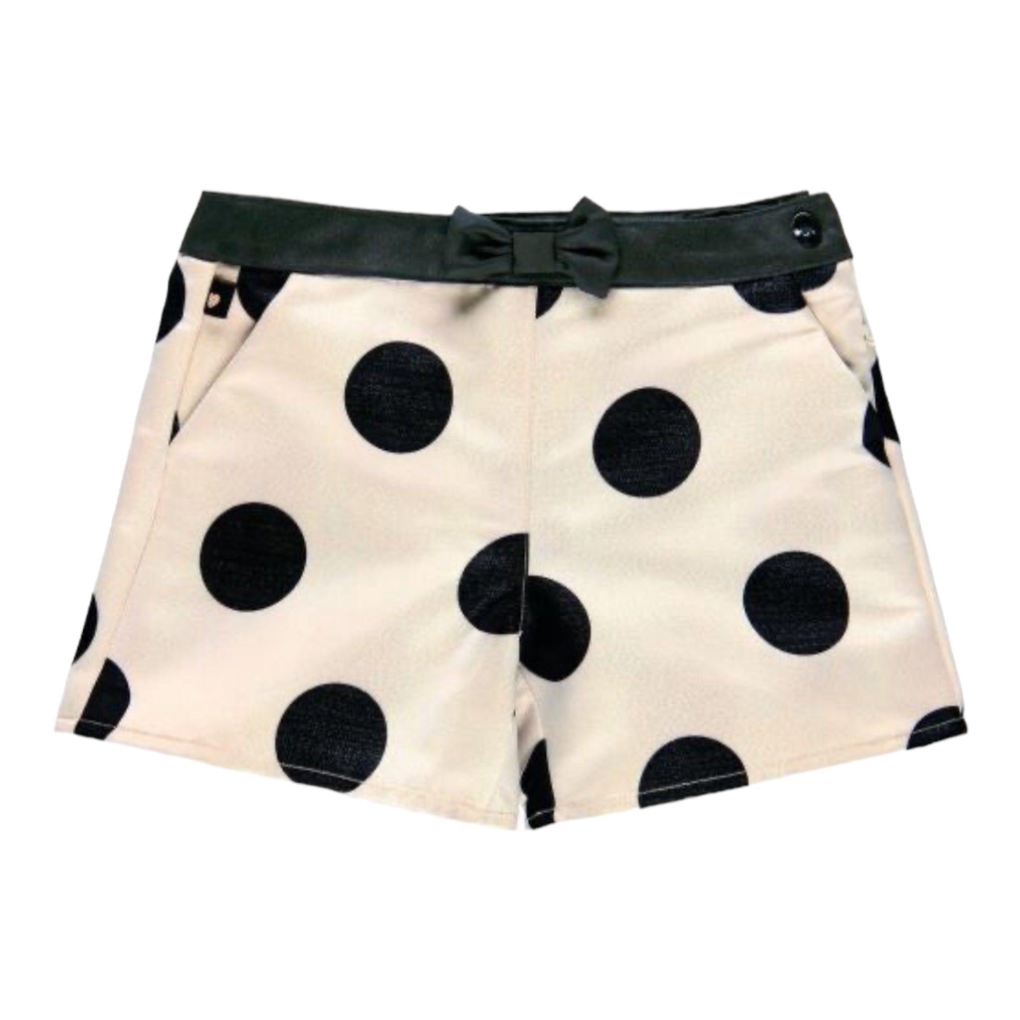 Short dorado con puntos negros niña BOBOLI