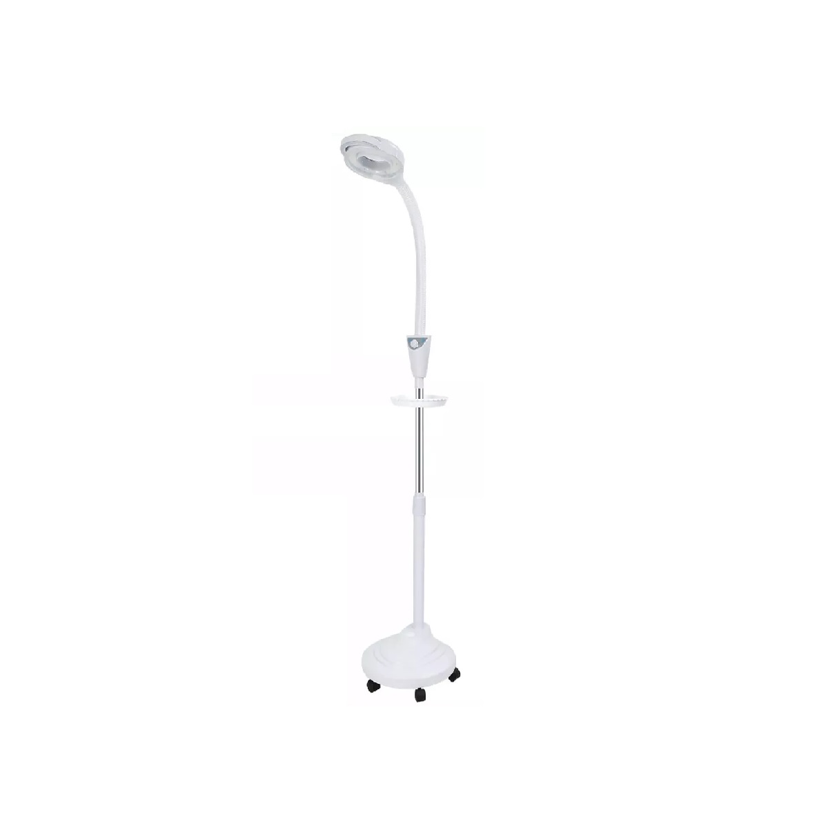 Lámpara Con Lupa 8x Mueble Estética Para Pestañas De Pie