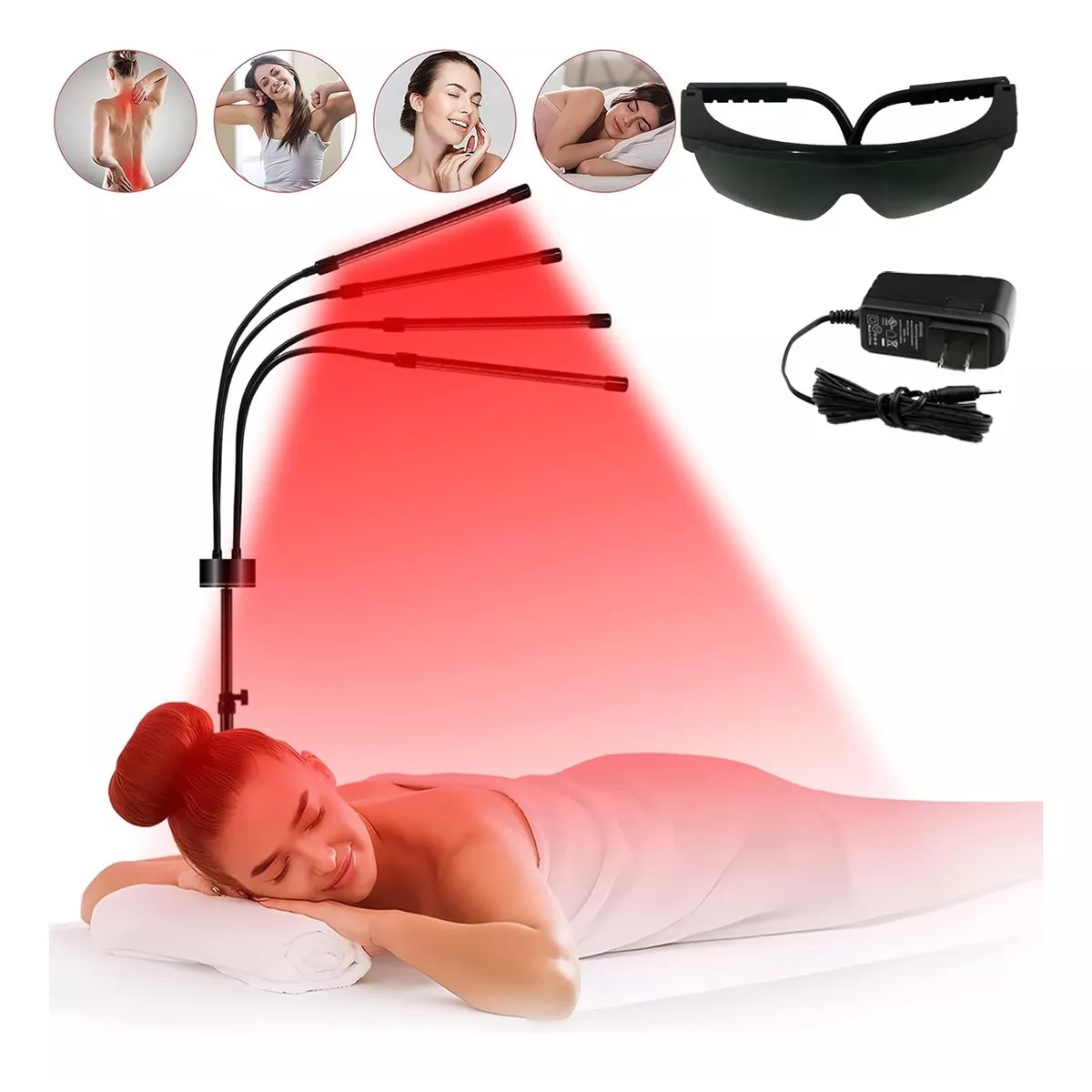 Lámpara Infrarrojo Terapia Spa Luz Lejana Eléctrica Calor