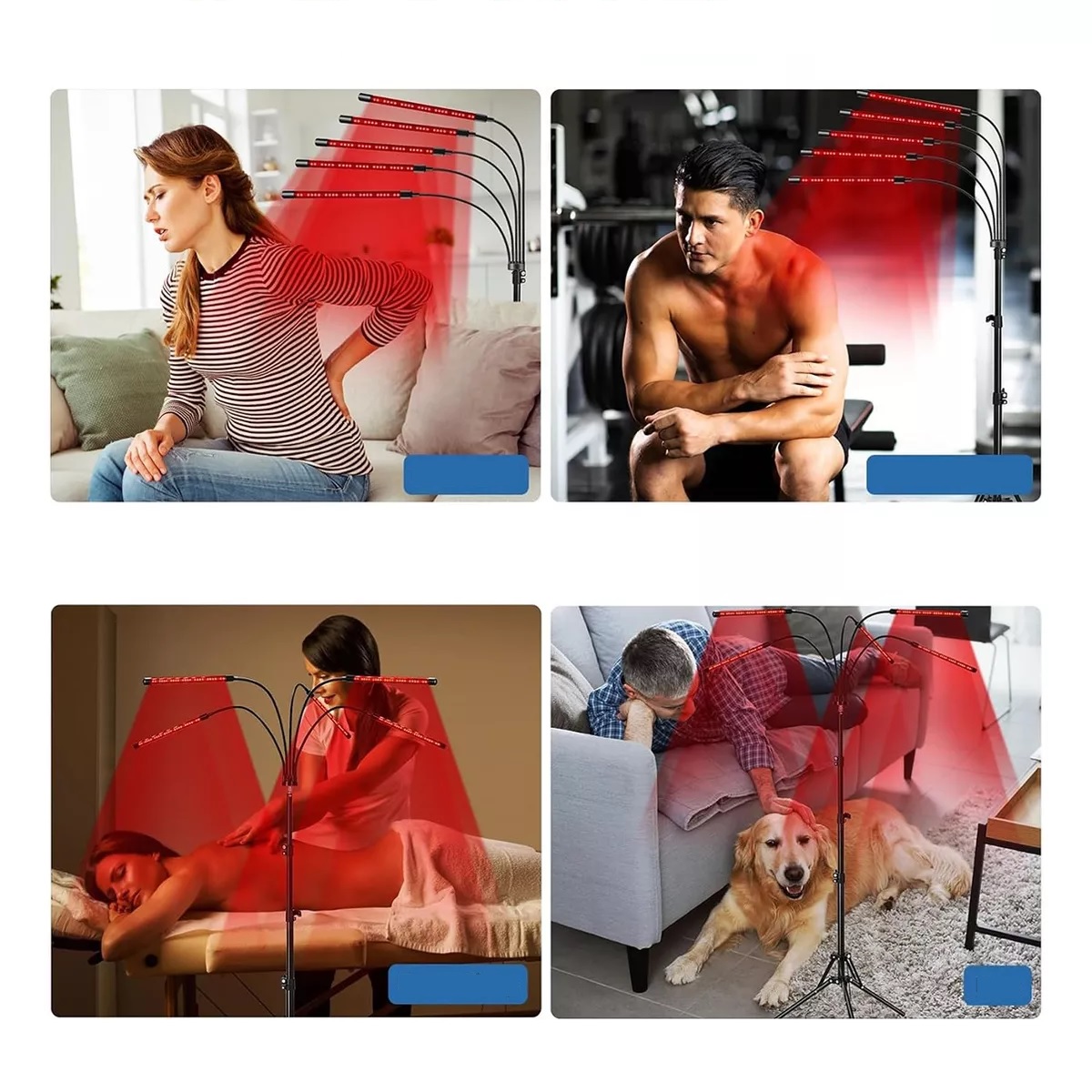 Lámpara Infrarrojo Terapia Spa Luz Lejana Eléctrica Calor