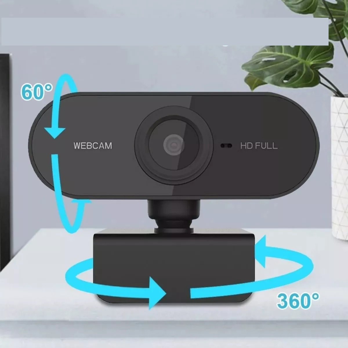 Cámara Web Usb Full Hd 1080p Con Micrófono Transmisión En Vi