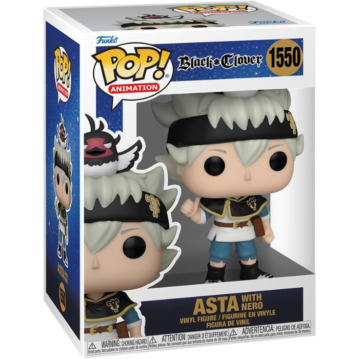 Funko Pop Animation Black Clover - Asta c/ Nero # 1550
