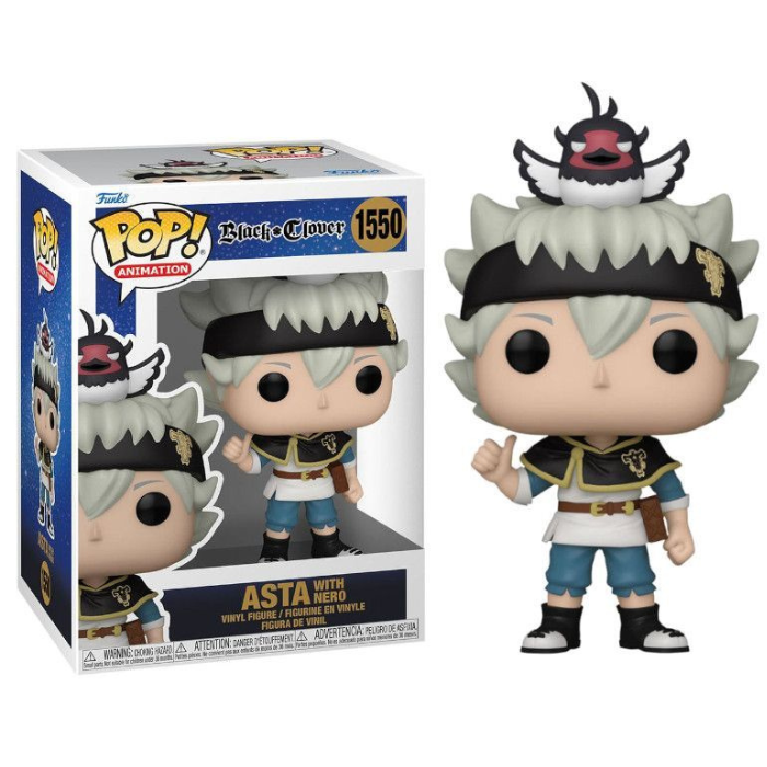 Funko Pop Animation Black Clover - Asta c/ Nero # 1550