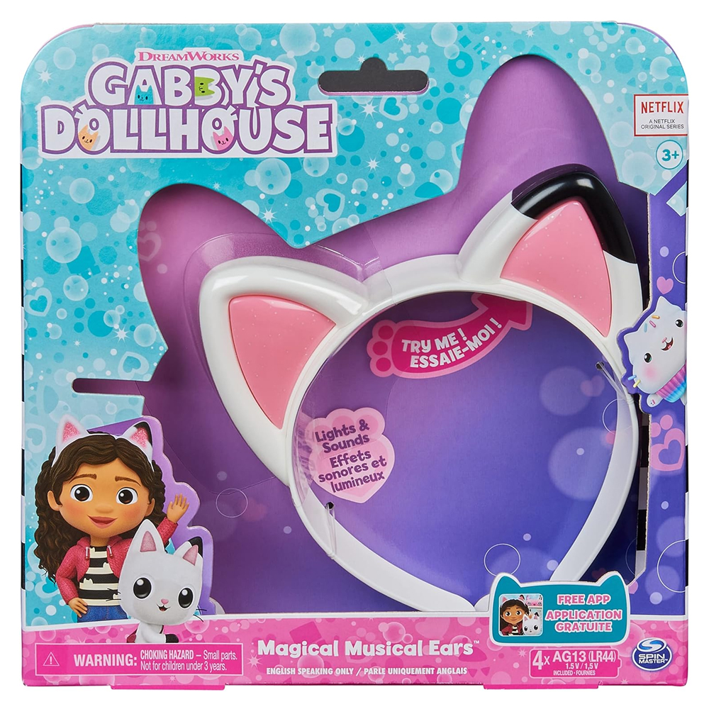 Juguete Spin Master Gabby´s Dollhouse: Orejas Mágicas Musicales +3