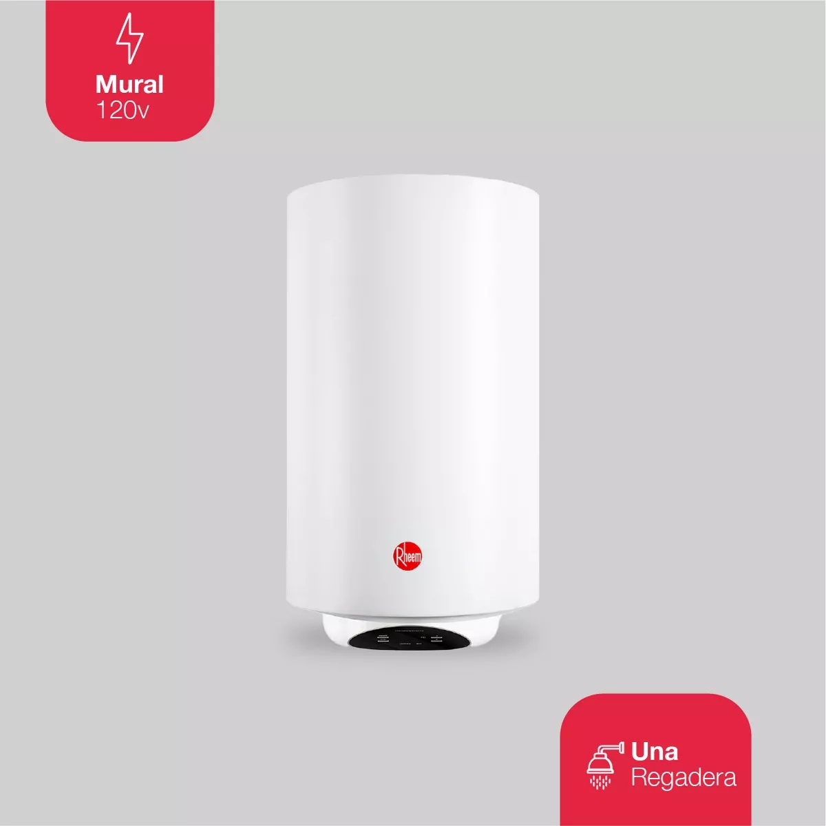 Calentador Depósito Eléctrico Mural RHEEM RME-CHN35L 35 Litros 120V Blanco ALBY15