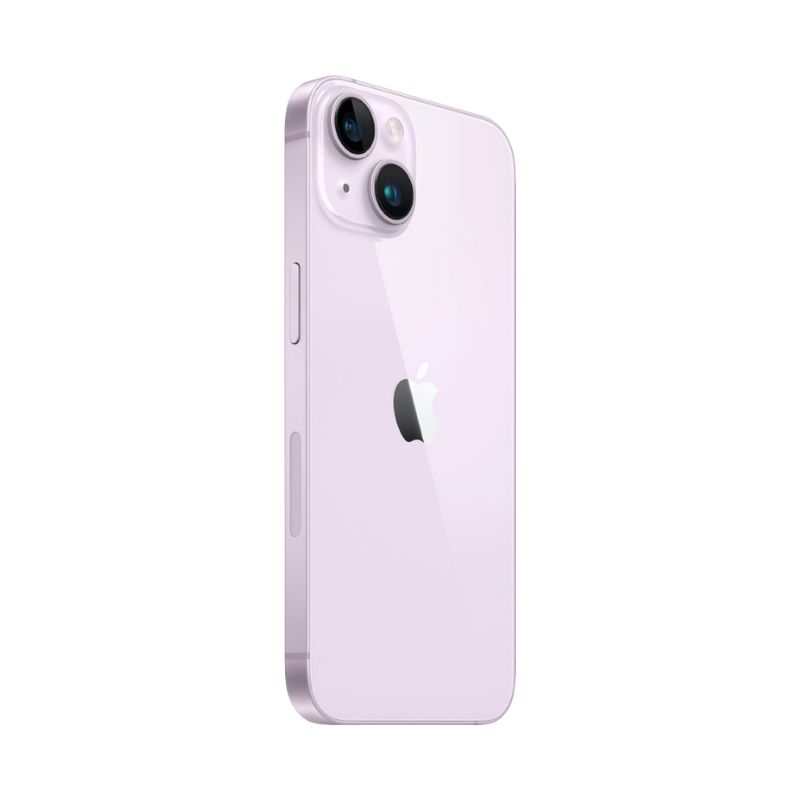 iPhone 14 128GB Morado E-SIM Reacondicionado Grado A + Cargador Genérico