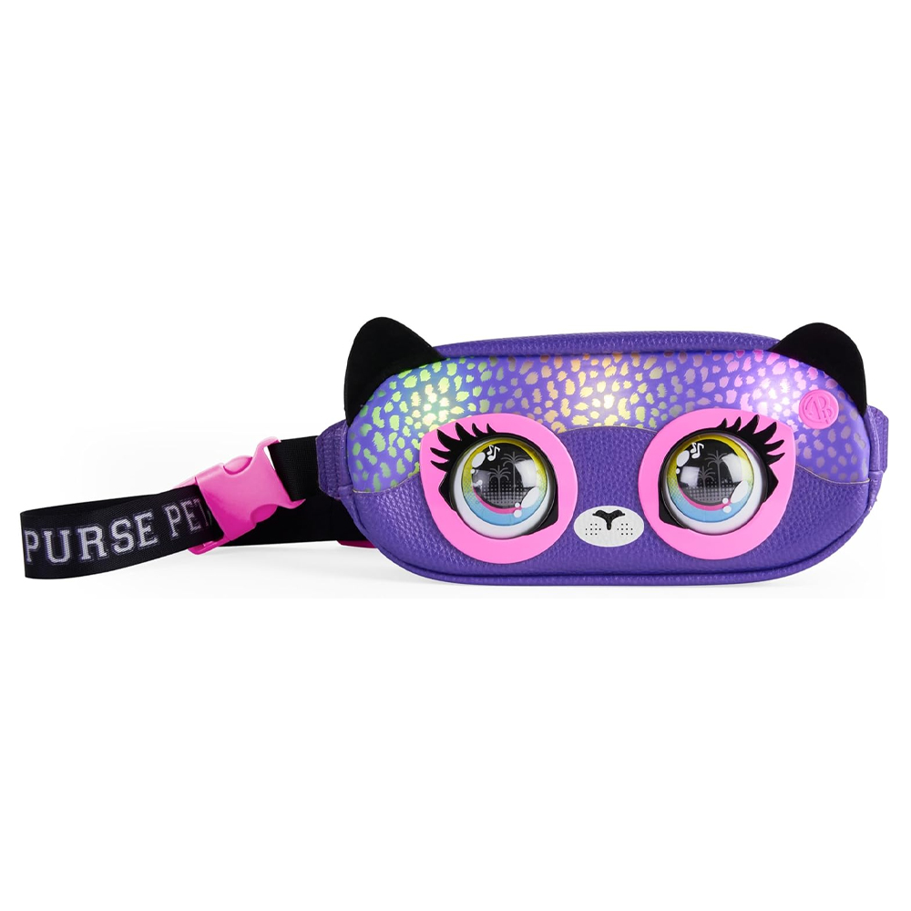 Cangurera Purse Pets Cheetah Mascota Interactiva Y Bolso