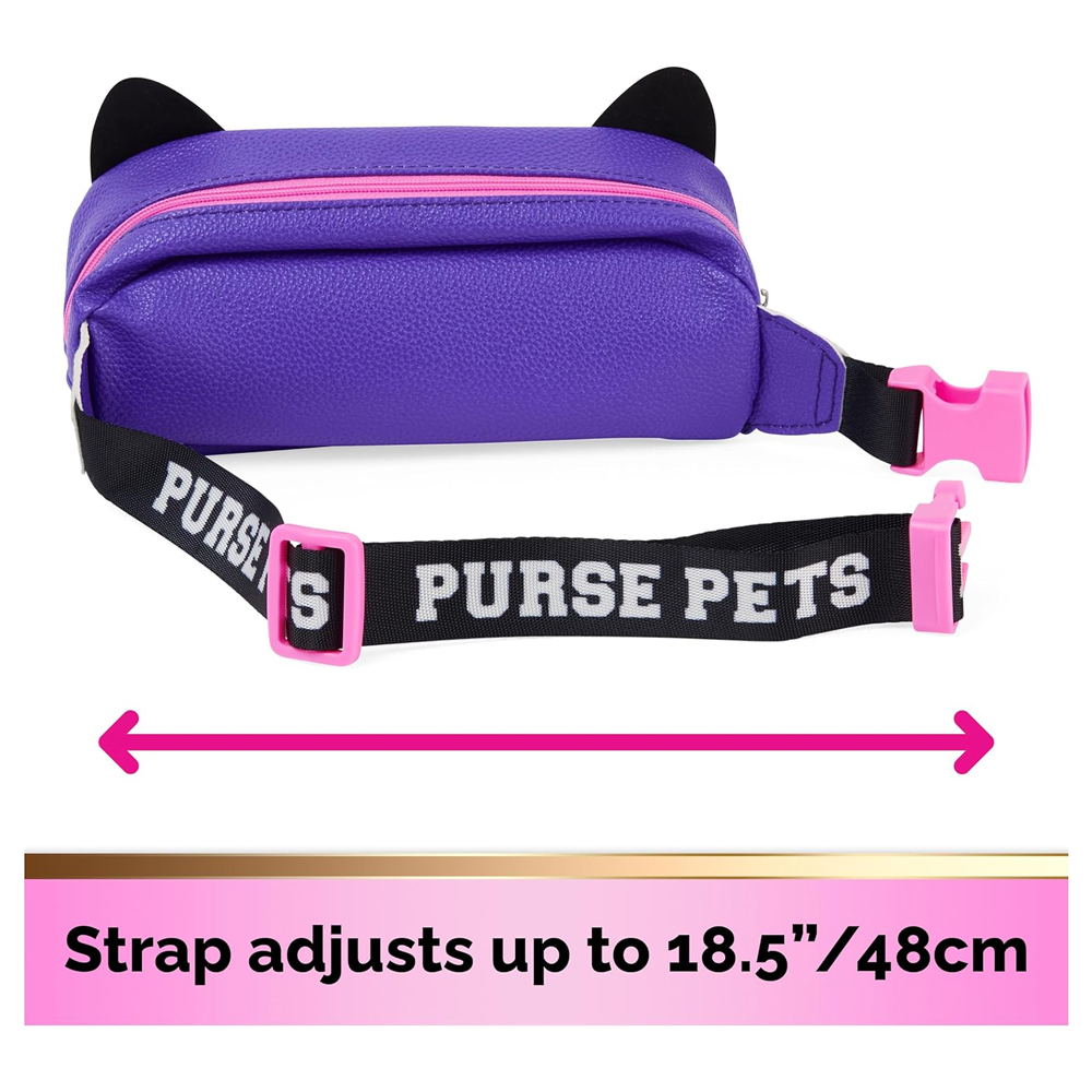 Cangurera Purse Pets Cheetah Mascota Interactiva Y Bolso