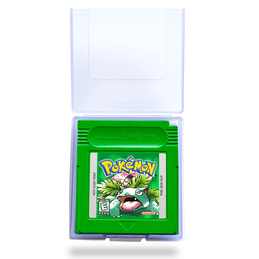 Pokémon Green Versión Game Boy Nuevo En Caja Con Acrílico