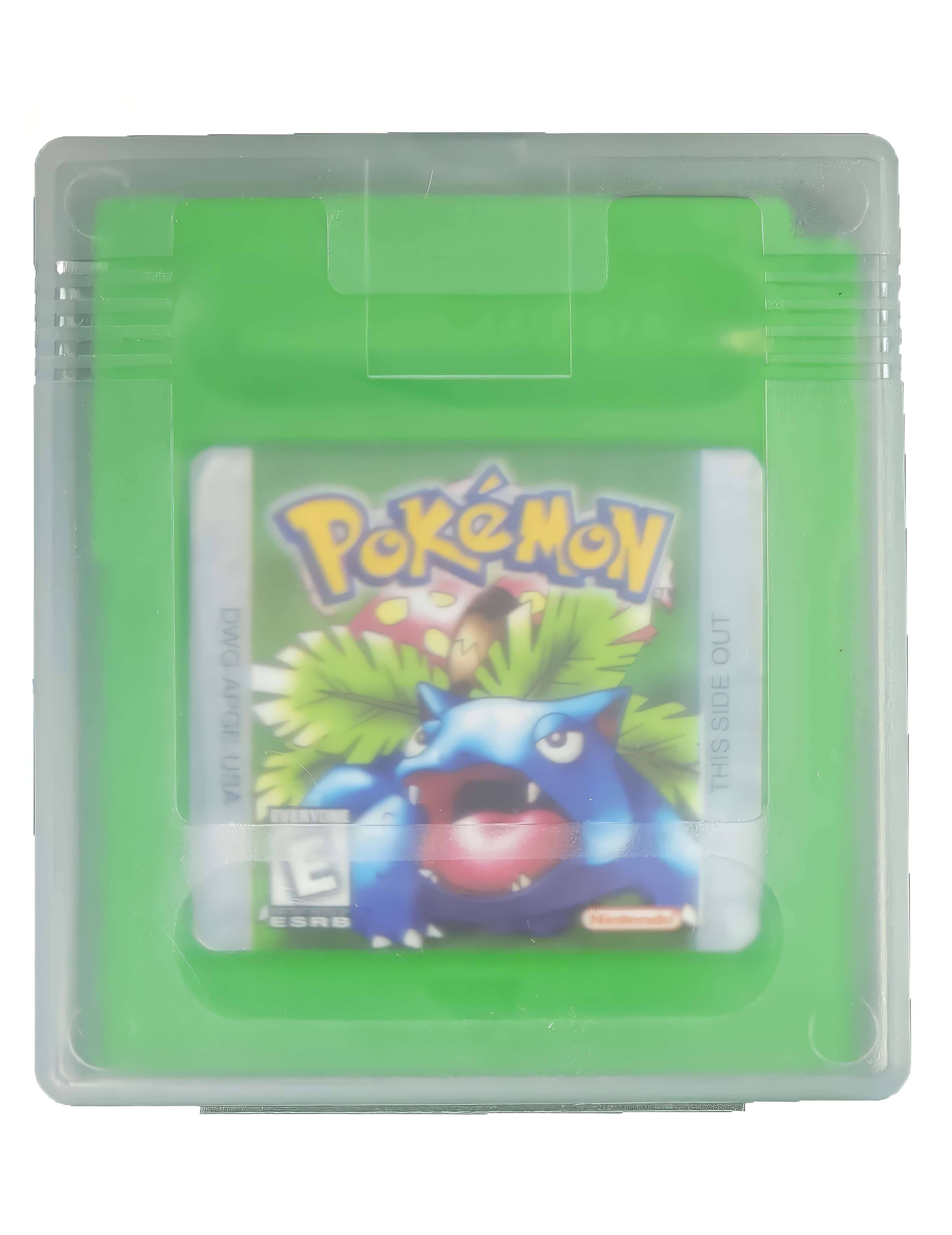 Pokémon Green Versión Game Boy Nuevo En Caja Con Acrílico