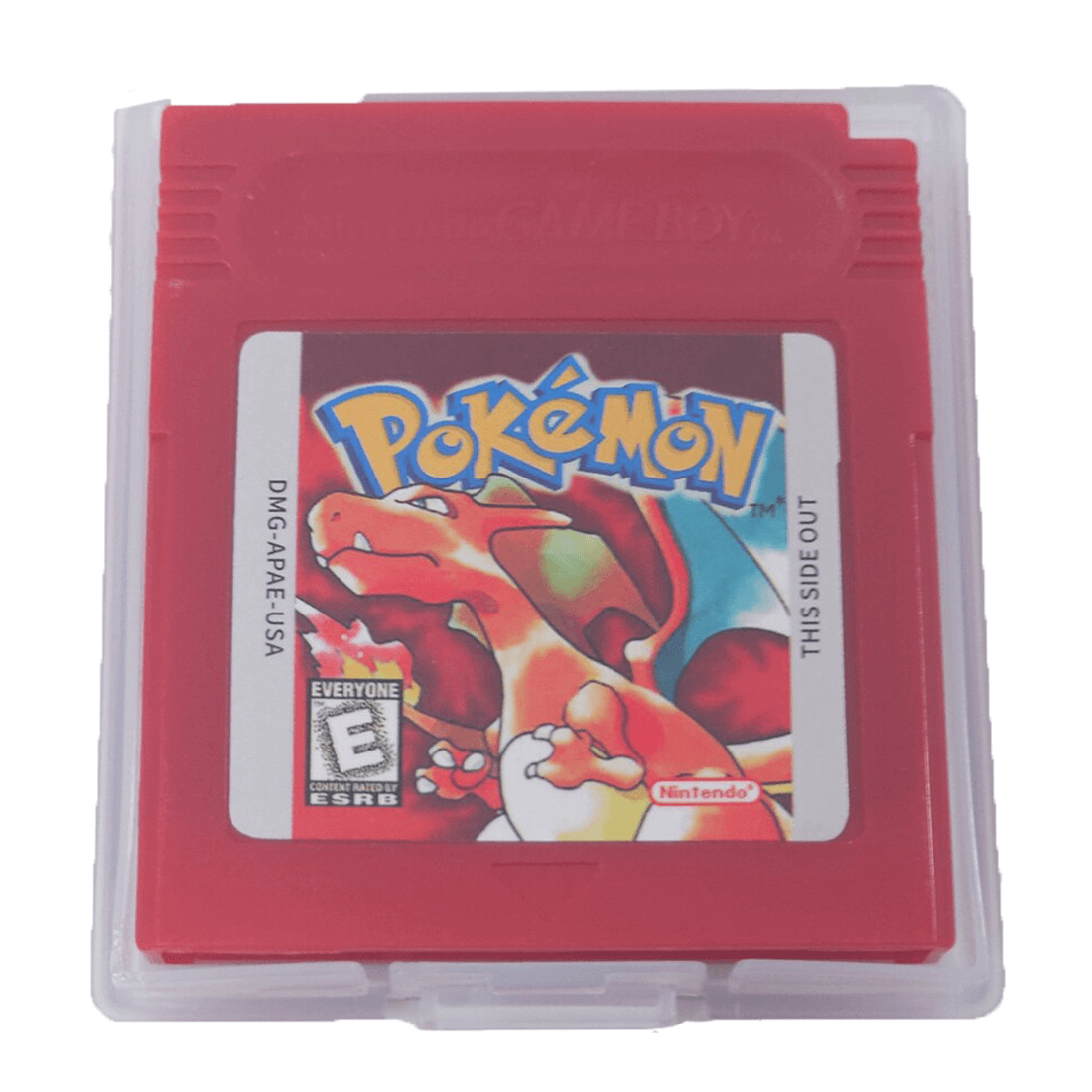 Pokémon Red Versión Game Boy Nuevo En Caja Con Acrílico