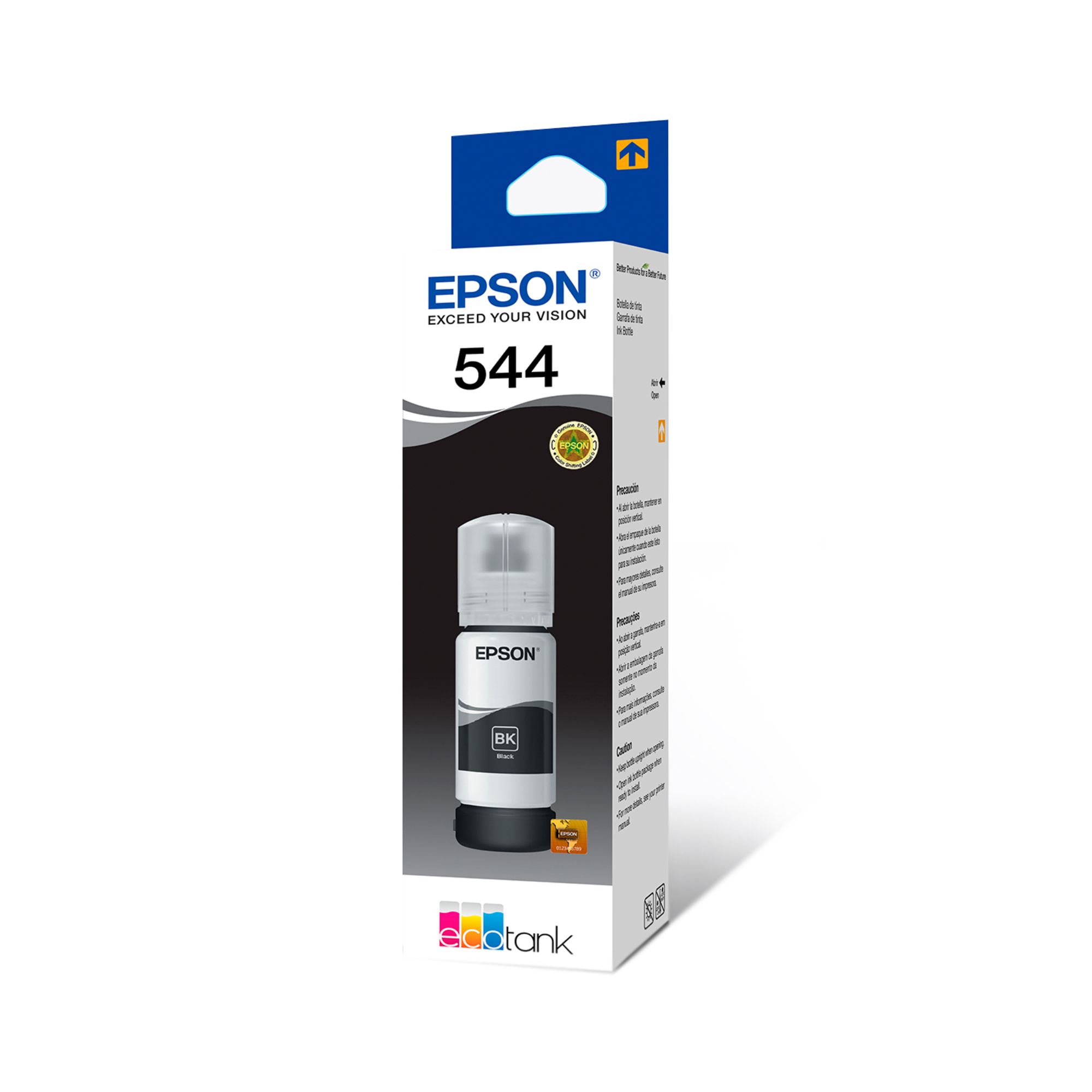 Botella de Tinta Epson T544, Negro