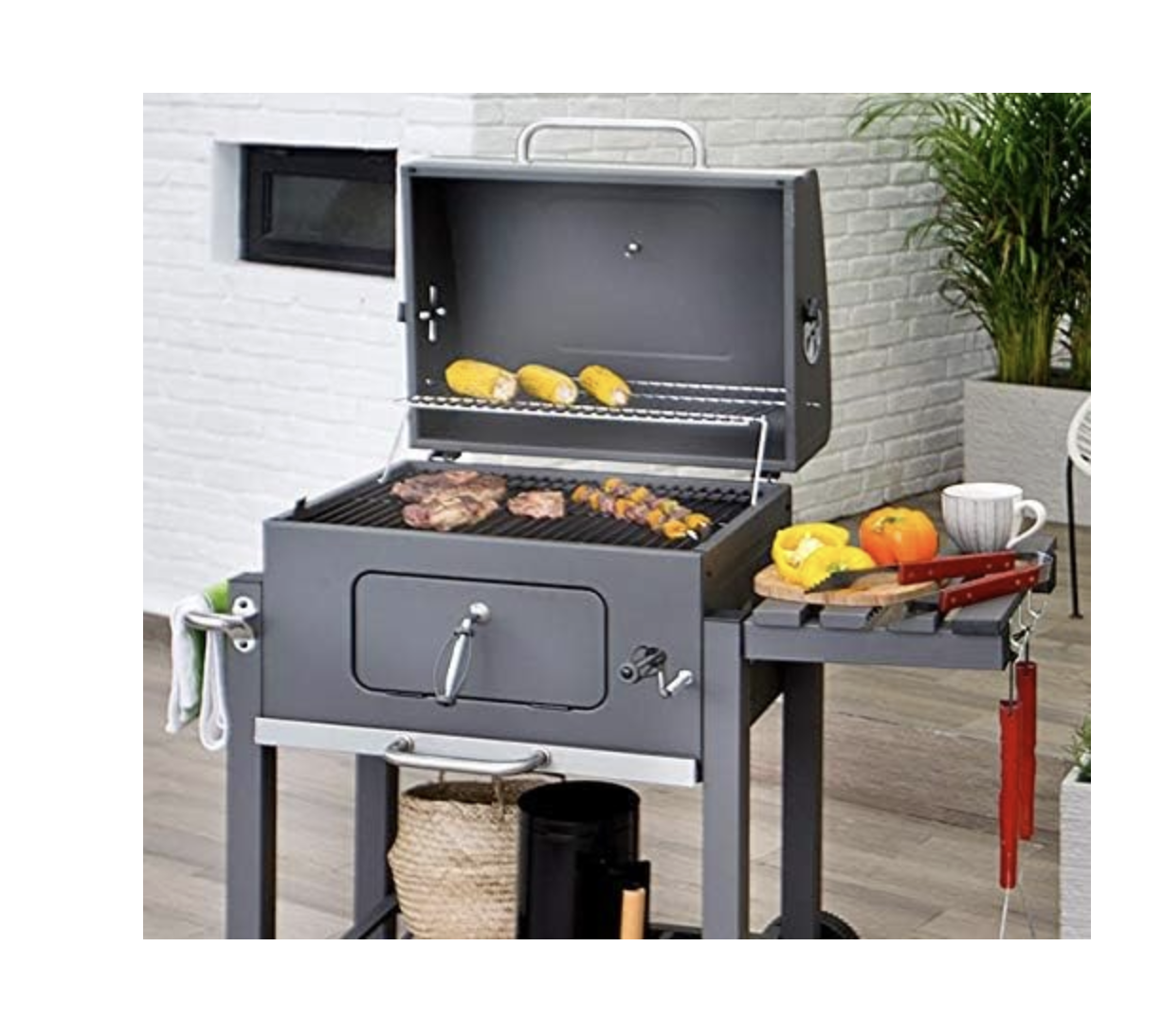 Asador de Carbon 20 pulgadas STARCOOK