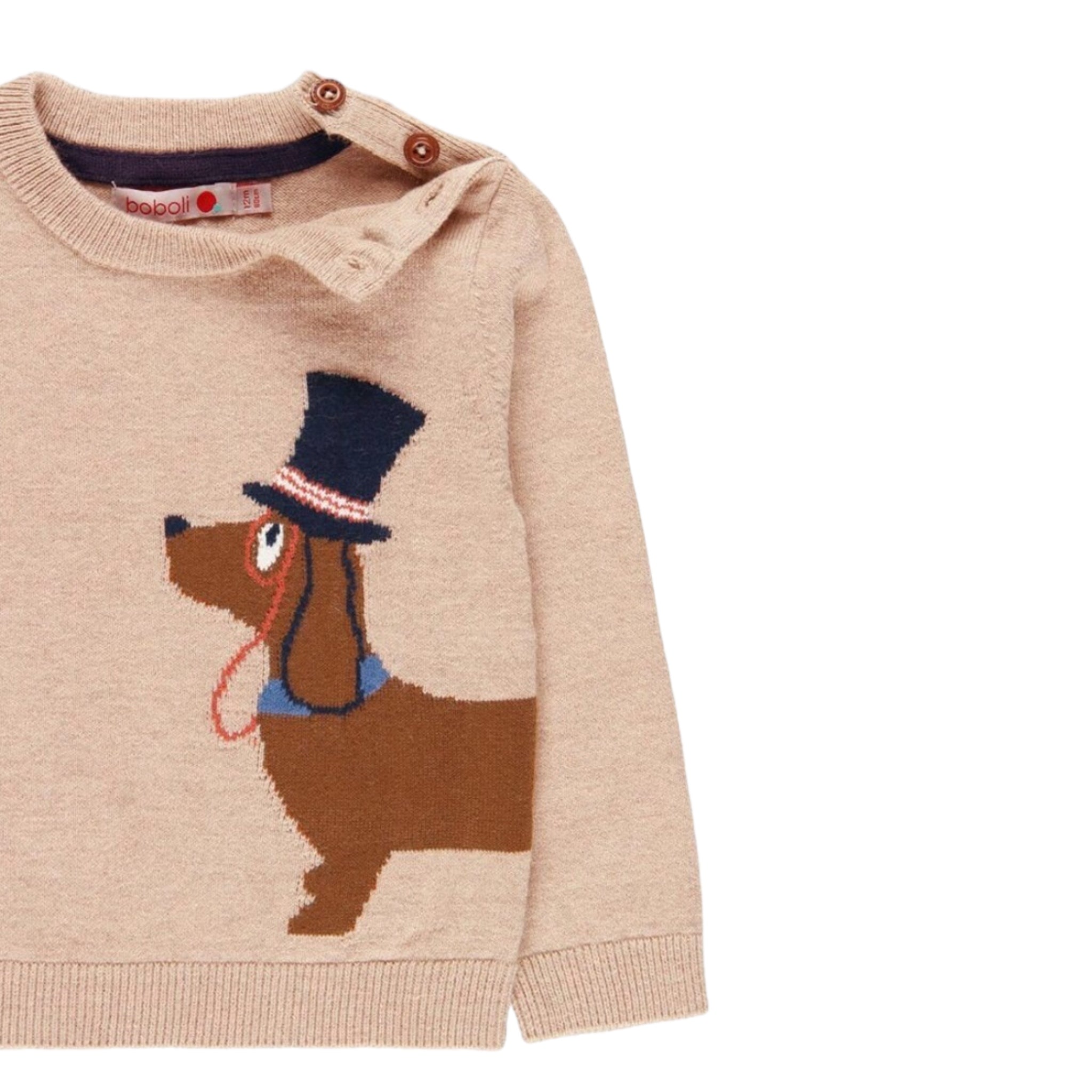Suéter perrito para bebe y Niño BOBOLI