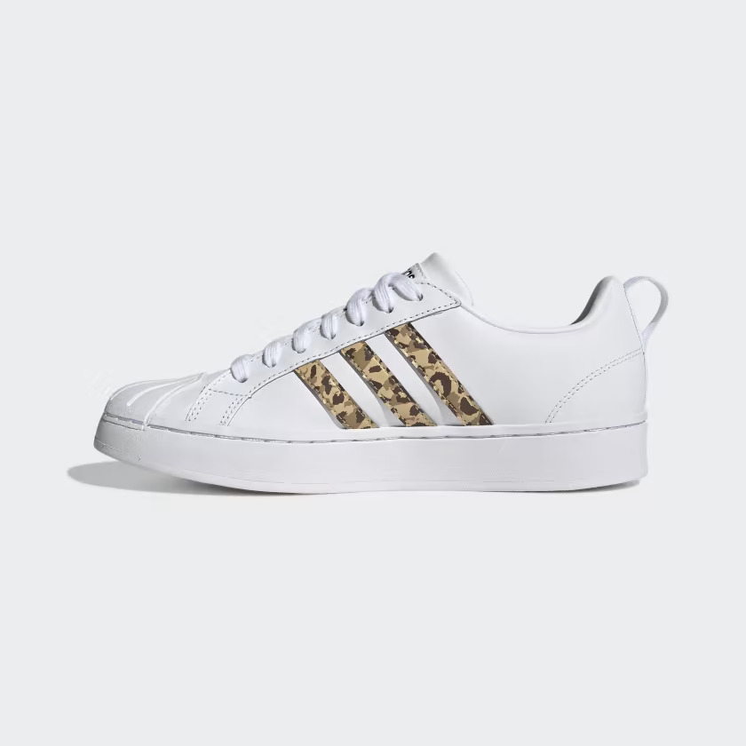 Tenis Adidas Streetcheck Blanco Animal Print de Dama Original