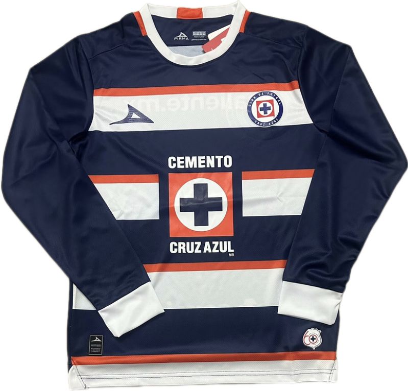 Nuevo! Jersey Maquina Cruz Azul 2024/2025 Portero Arquero Azul Marin Manga Larga Talla XL