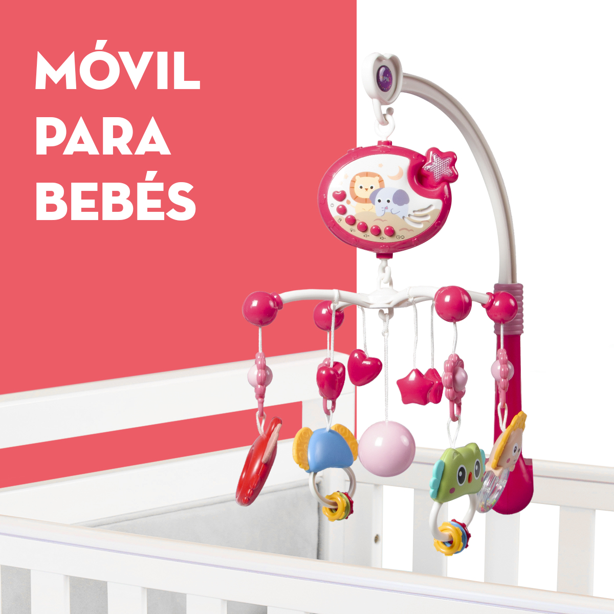 Movil Musical Para Cuna Colecho. Movil de viaje 