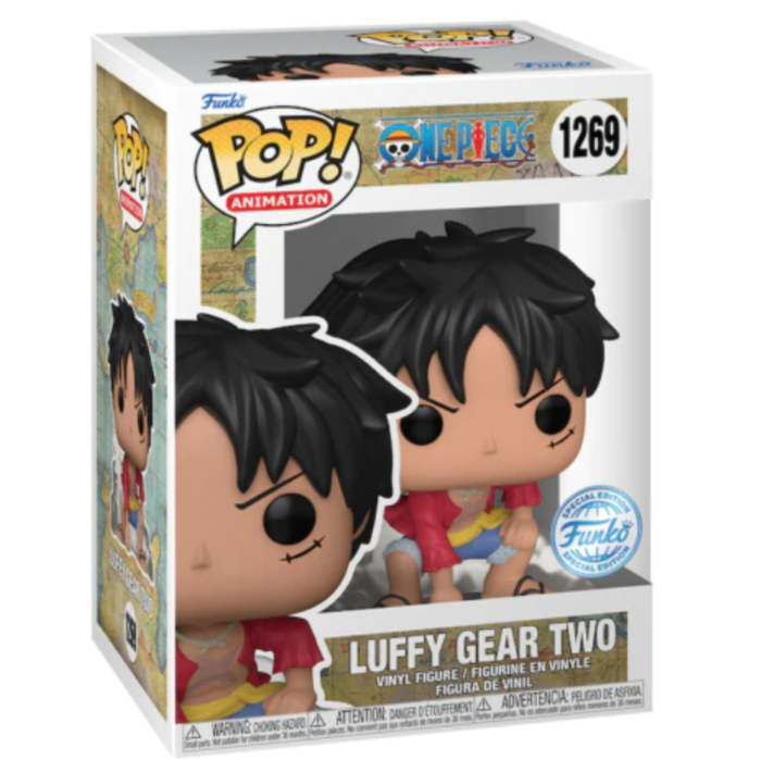 Funko Pop Animation: One Piece - Luffy Gear Two Exclusivo