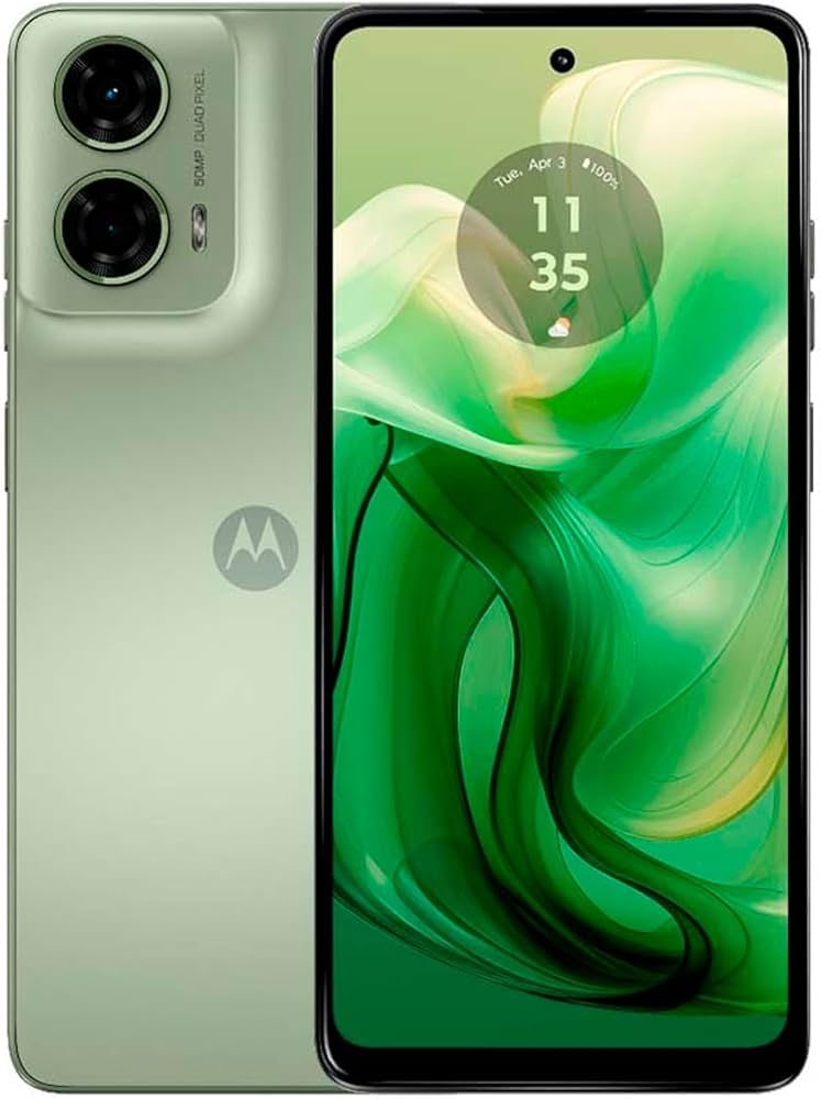 Celular Motorola G24 128Gb 8Ram Dual Sim Color Verde Nuevo Liberado