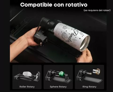 Cortador y Grabador Laser S1 By xTOOL asistencia y panel