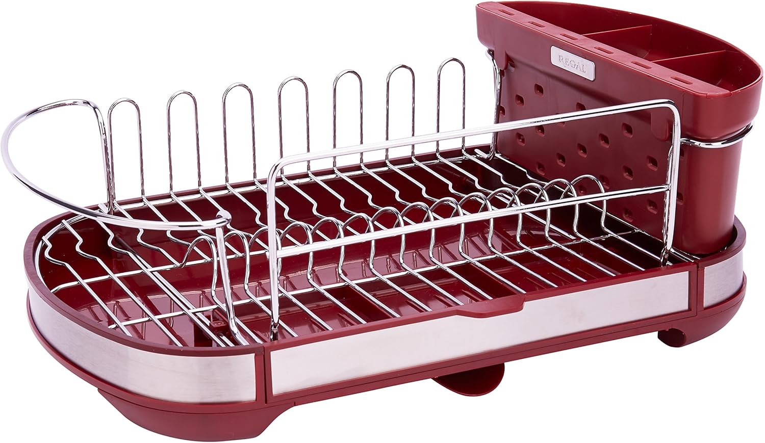 REGAL 34009 Escurridor Cromado Rojo