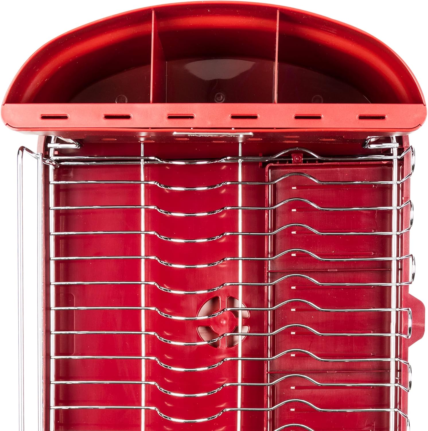 REGAL 34009 Escurridor Cromado Rojo