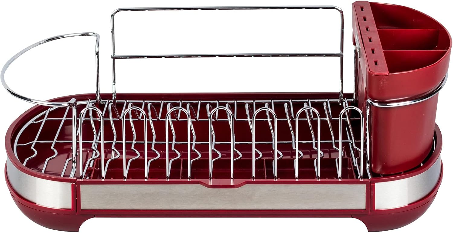 REGAL 34009 Escurridor Cromado Rojo