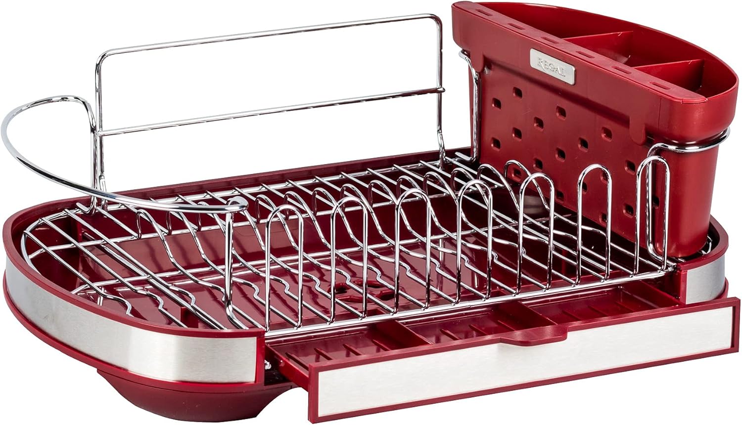 REGAL 34009 Escurridor Cromado Rojo