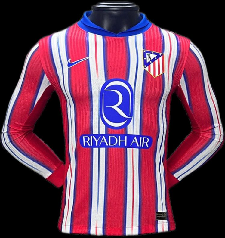 Nuevo! Jersey Atletico de Madrid 2024/2025 Titular Local Manga Larga Talla M