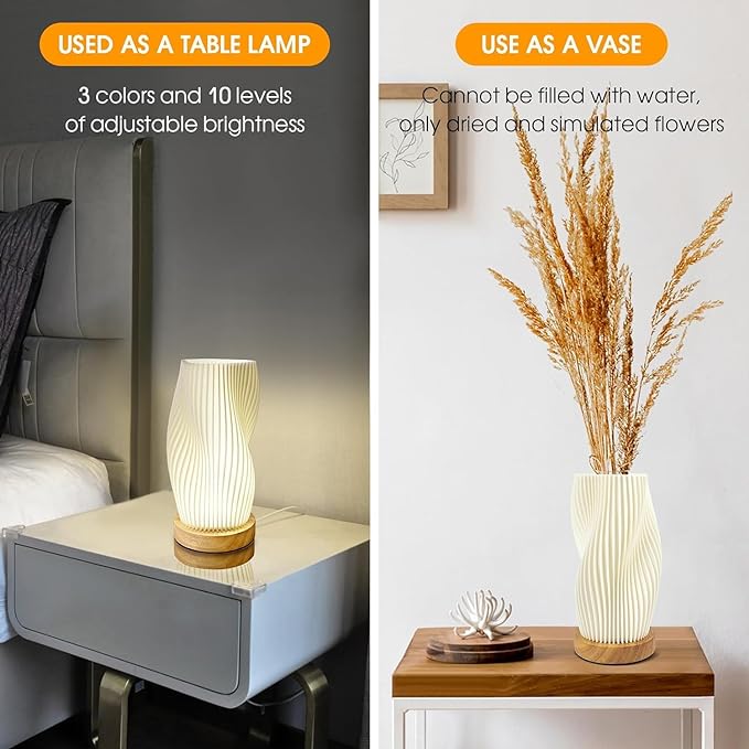 A Lámpara de Mesa LED para Dormitorio 