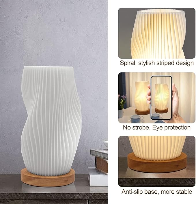 A Lámpara de Mesa LED para Dormitorio 