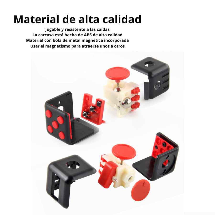 Cubo Anti-estrés Fidget Cube Anti-ansiedad