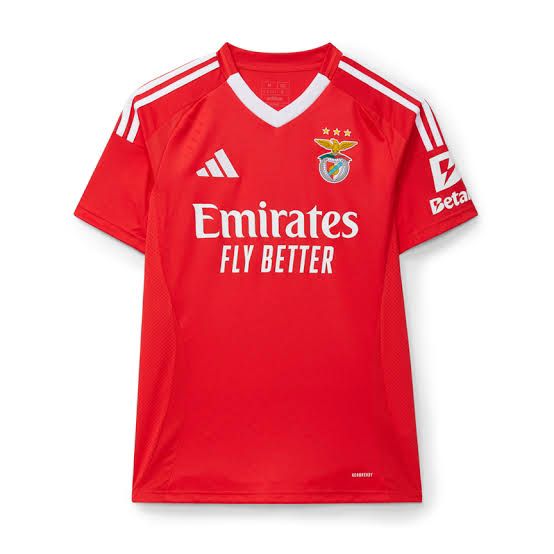 Nuevo! Jersey  Benfica Portugal 2024/2025 Titular Local Rojo Talla L