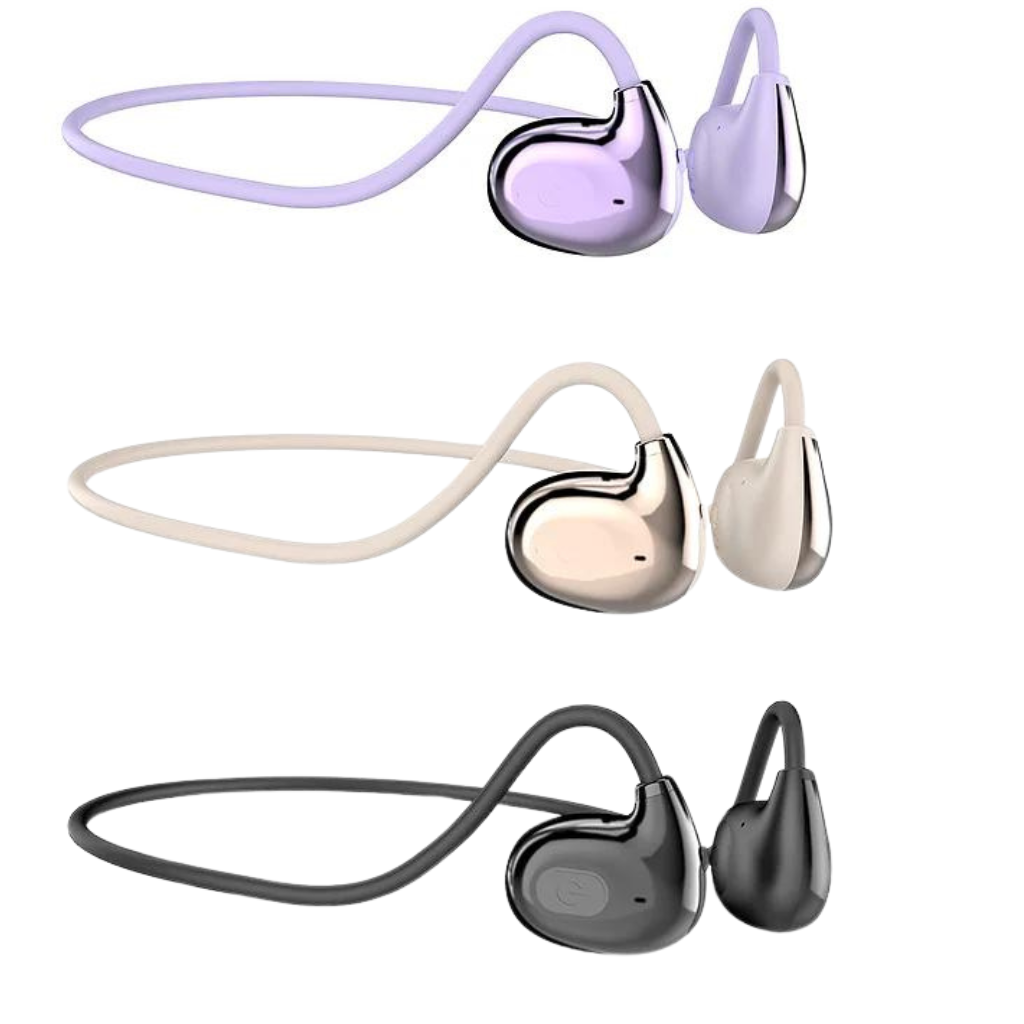 Auriculares G-Tide AC01 de Conducción por Aire – Hasta 8 Horas de Libertad Inalámbrica. Negro