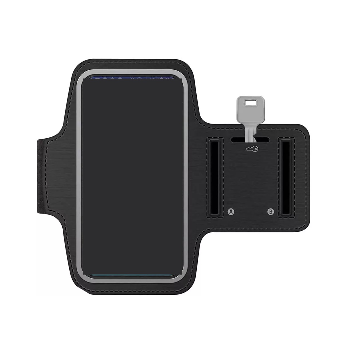 Brazalete Para Teléfono Correr Bandas De Brazo Negro