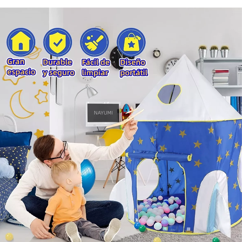Casita Para Niños Juegos Tienda Alberca De Pelotas 3 En 1