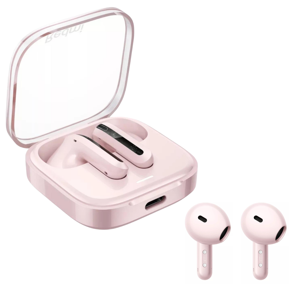 Audífonos Xiaomi Redmi Buds 6 Active inalámbricos bluetooth 5.4. Rosa