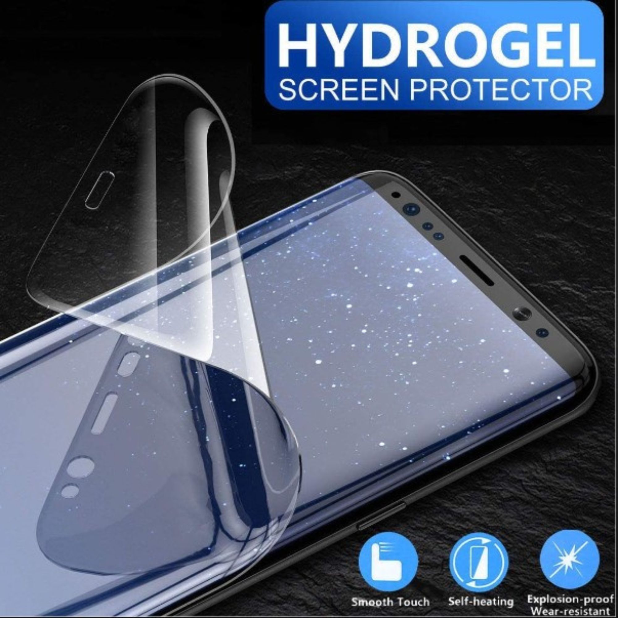 2 Micas Hidrogel Matte Anti Huella Para Realme 12 5G 