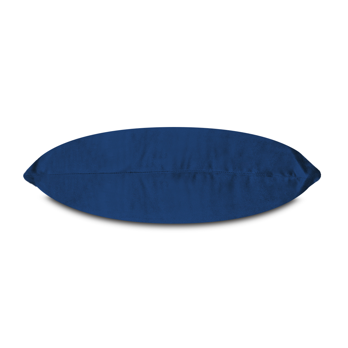 Cojín Decorativo Cuadrado para Sala o Cama. Funda en Terciopelo Azul. Cierre Invisible