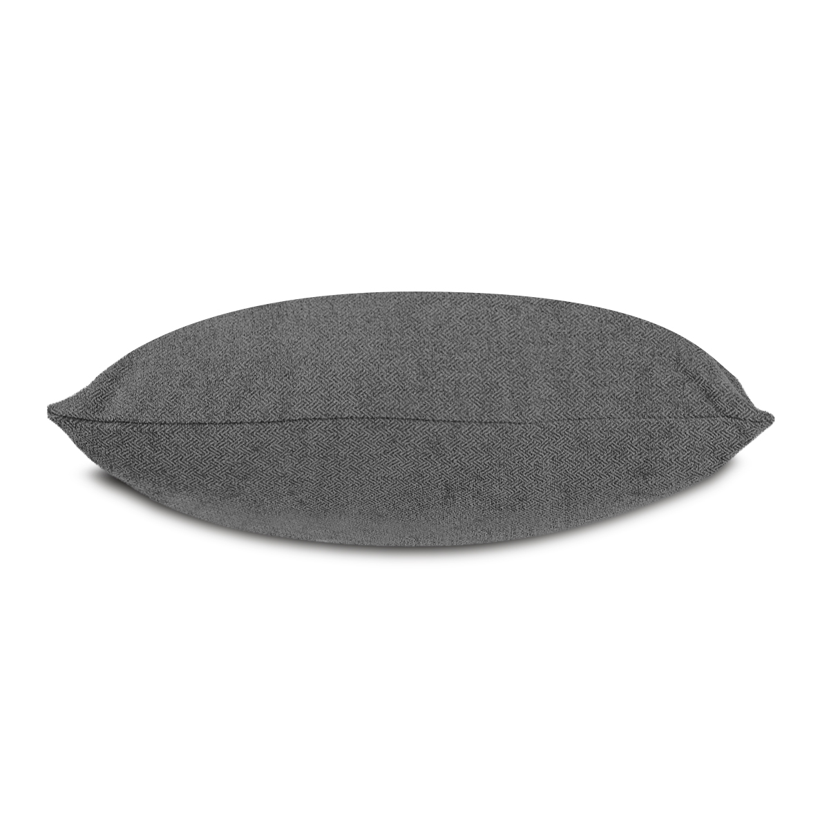 Cojín Decorativo Cuadrado para Sala o Cama. Funda de Lino Gris con Cierre Invisible