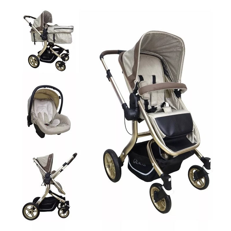 Carriola con Portabebe GALACTUS Draco Beige