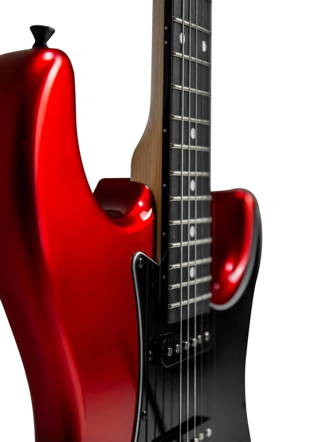 Tagima SIXMART-CA-DF-BK Guitarra Eléctrica Tilo Maple Roja