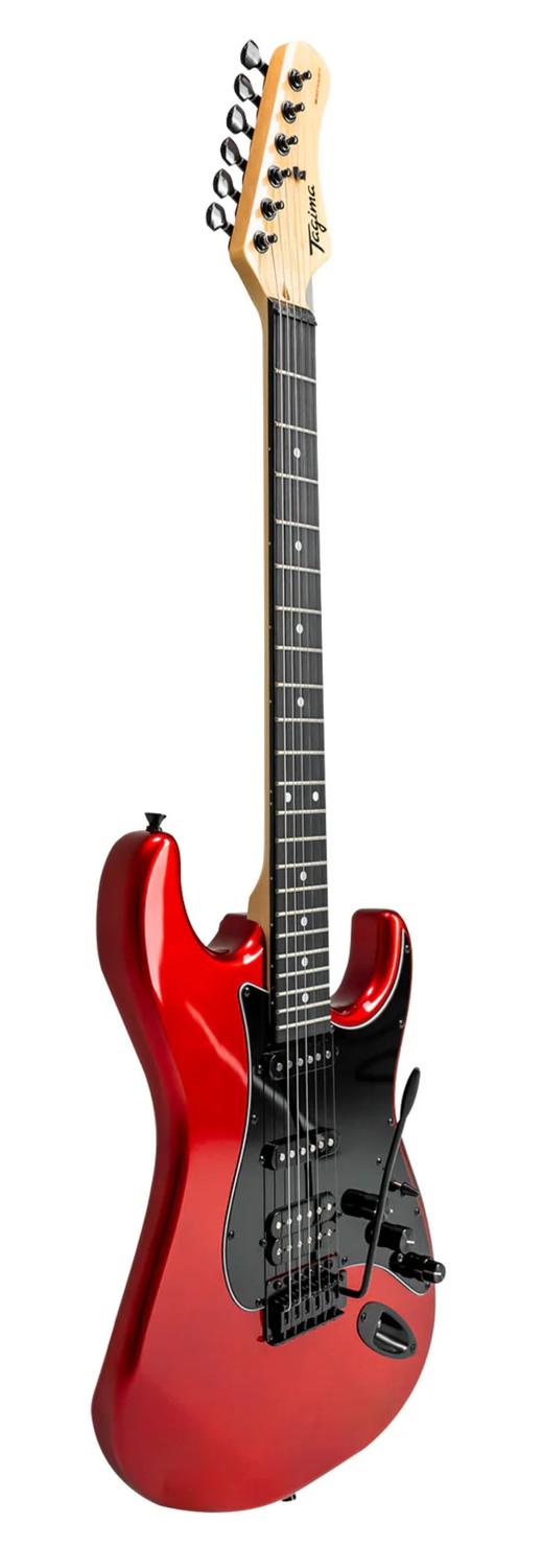 Tagima SIXMART-CA-DF-BK Guitarra Eléctrica Tilo Maple Roja