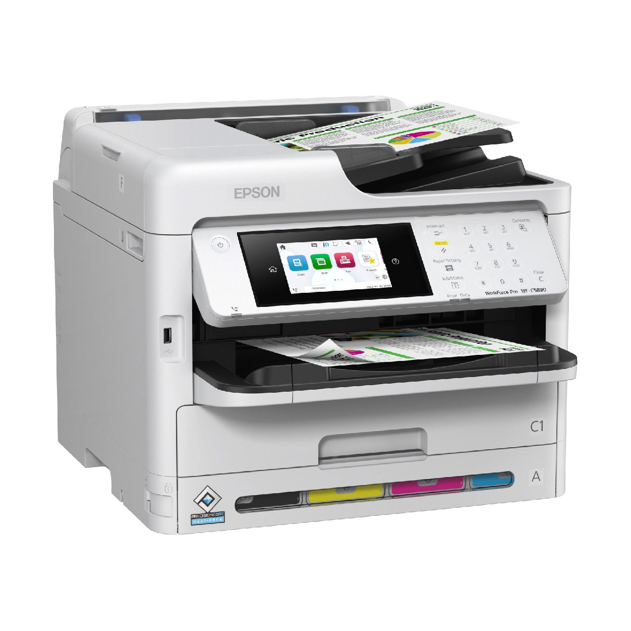 IMPRESORA EPSON WF-C5890 WORKFORCE RED WI