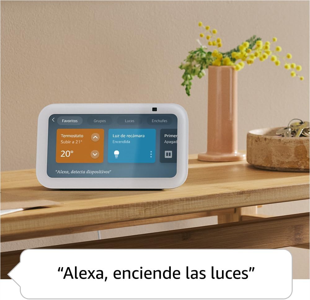 Amazon Echo Show 5 (3.ª generación, modelo de 2023) | Pantalla inteligente con graves más profundos y sonido más claro | Negro
