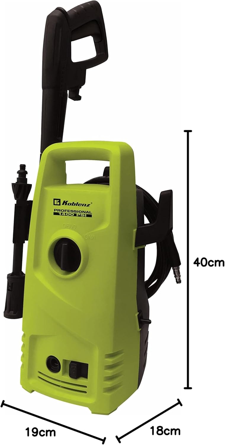 Koblenz Hidrolavadora 1400 Psi 5.5 Lt/Min 5 Accesorios HL-145 V