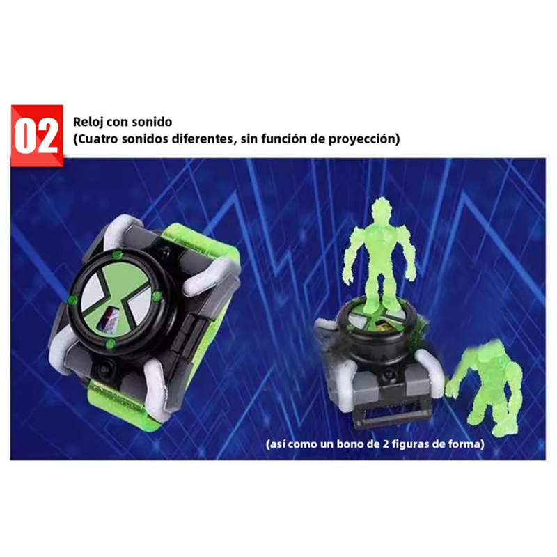 Reloj Proyector De Imágenes Para Niños Ben 10